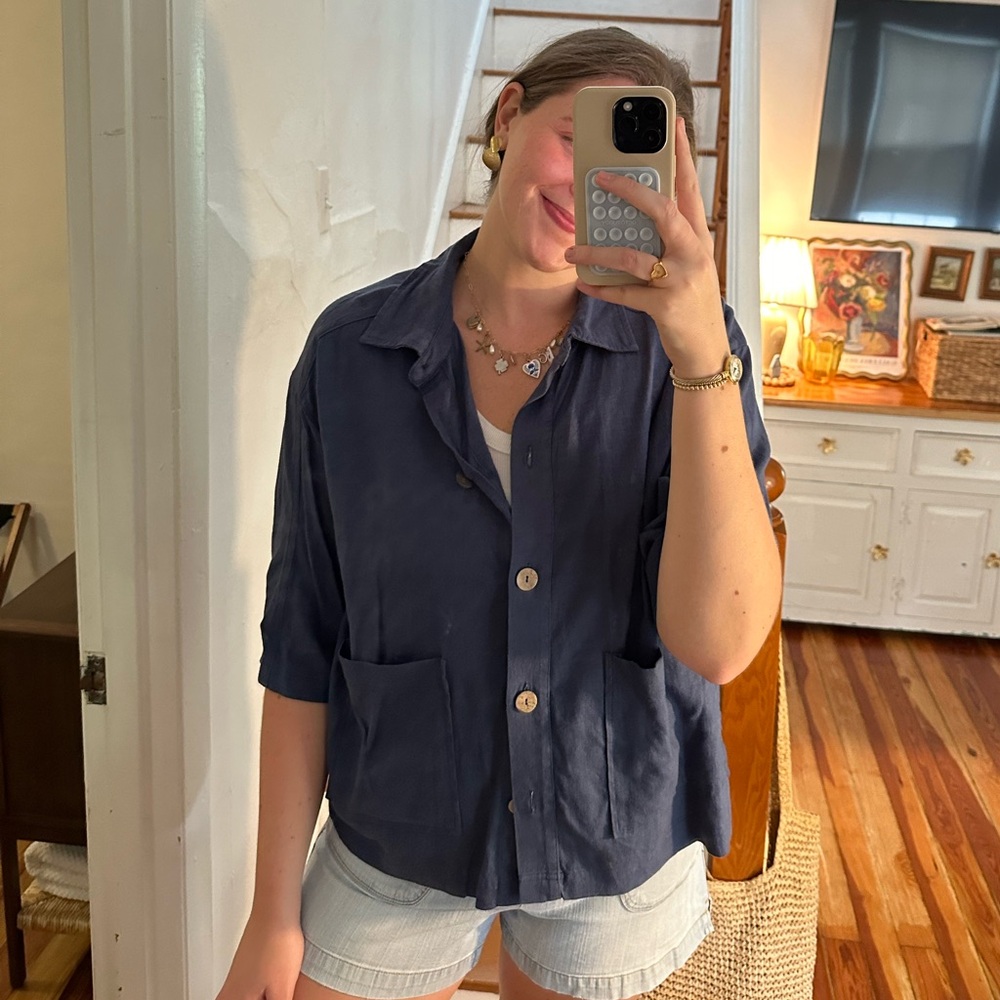 Spense Classic Navy Top